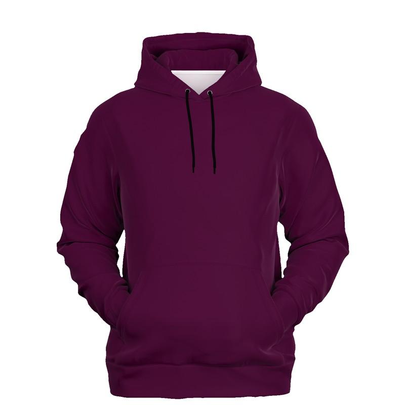 Dark Purple Hoodie (C25M100Y0K80) - Ghost Front