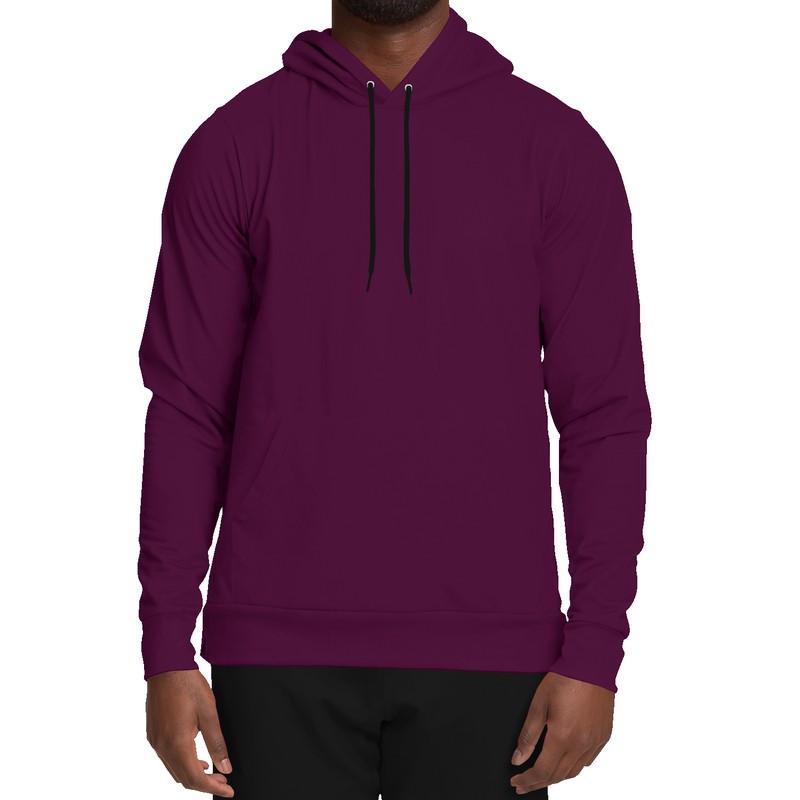 Dark Purple Hoodie (C25M100Y0K80) - Man Front