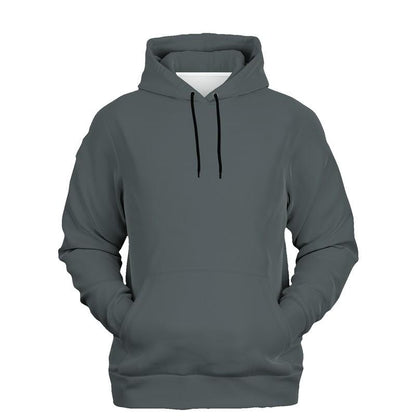 Dark Shaded Blue-Green Gray Hoodie (C10M0Y5K80) - Ghost Front