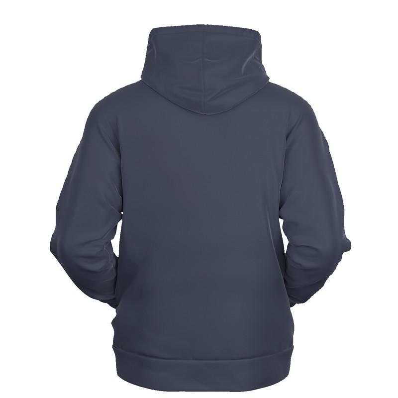 Dark Shaded Blue Gray Hoodie (C30M22Y0K80) - Ghost Back