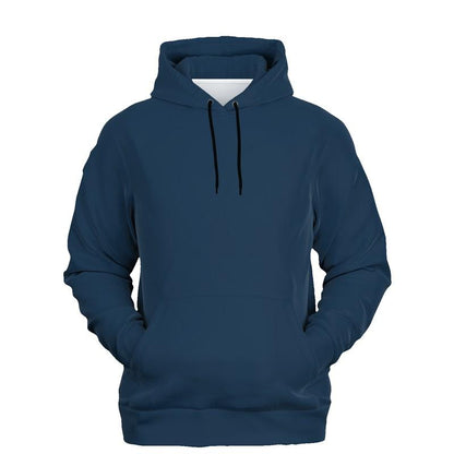 Dark Shaded Blue Hoodie (C60M30Y0K80) - Ghost Front