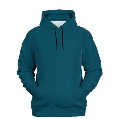 Dark Shaded Cyan Hoodie (C60M0Y0K80) - Ghost Front