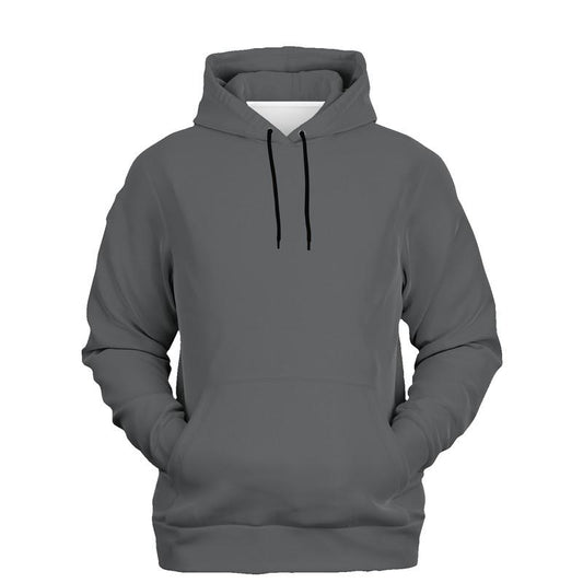 Dark Shaded Gray Hoodie (C0M0Y0K80) - Ghost Front