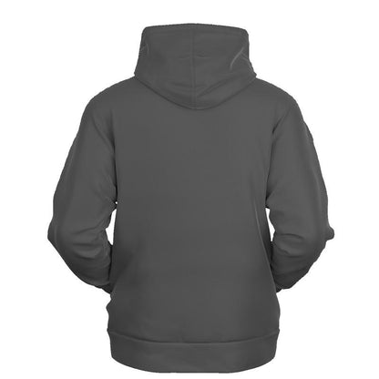 Dark Shaded Gray Hoodie (C10M10Y10K80) - Ghost Back