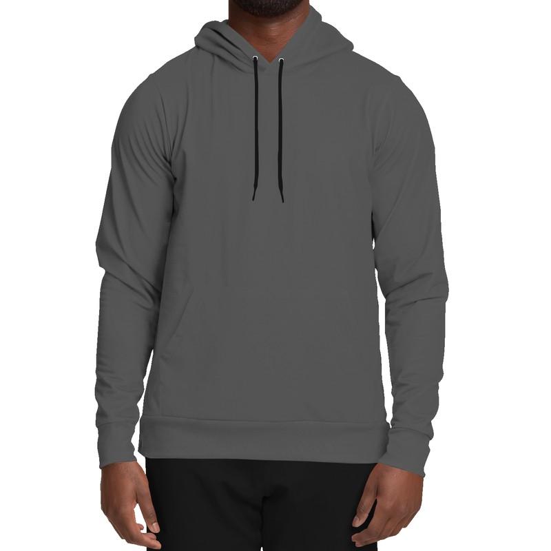 Dark Shaded Gray Hoodie (C10M10Y10K80) - Man Front