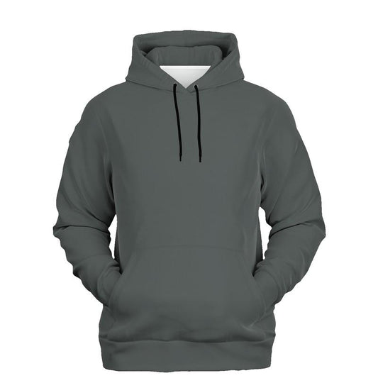 Dark Shaded Green Gray Hoodie (C10M0Y10K80) - Ghost Front