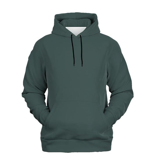 Dark Shaded Green Gray Hoodie (C30M0Y22K80) - Ghost Front