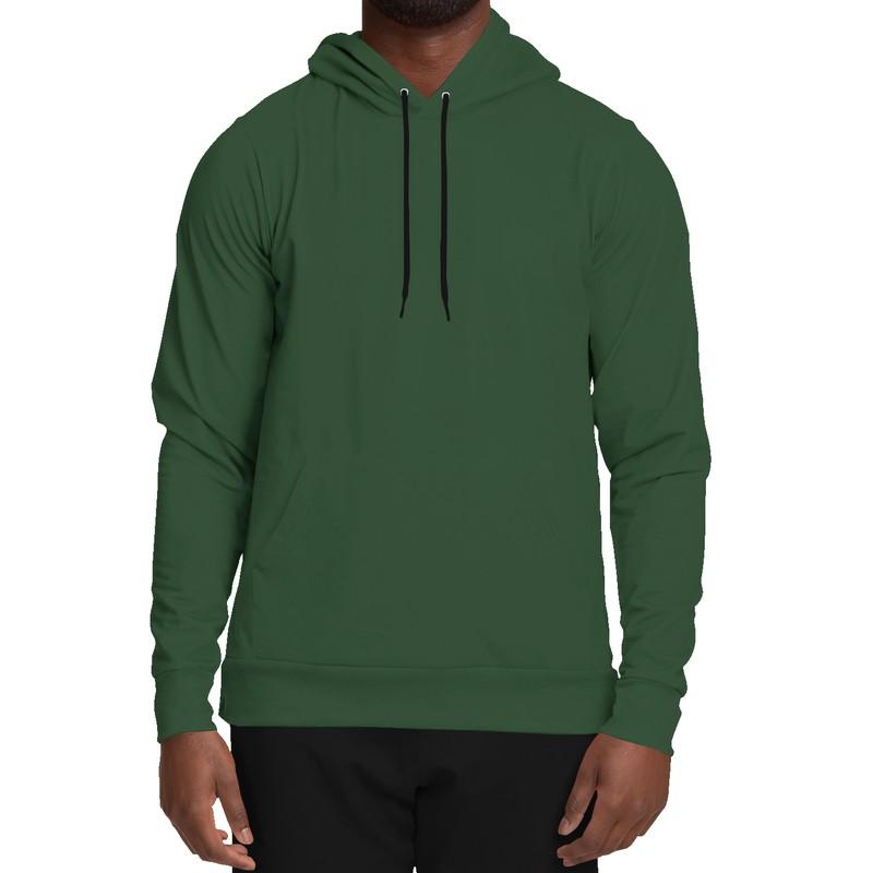 Dark Shaded Green Hoodie (C45M0Y60K80) - Man Front