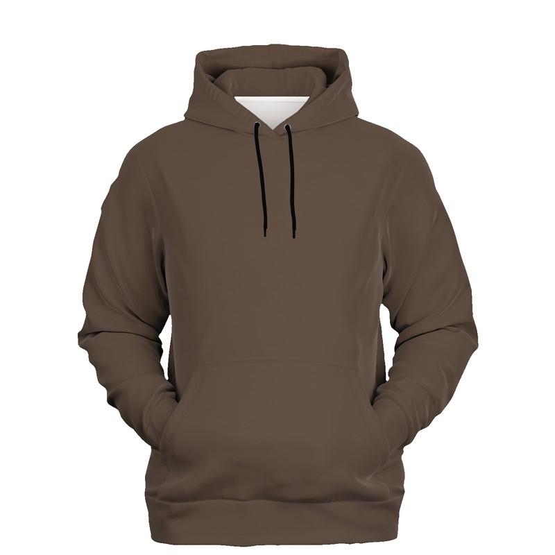 Dark Shaded Orange Brown Hoodie (C0M22Y30K80) - Ghost Front