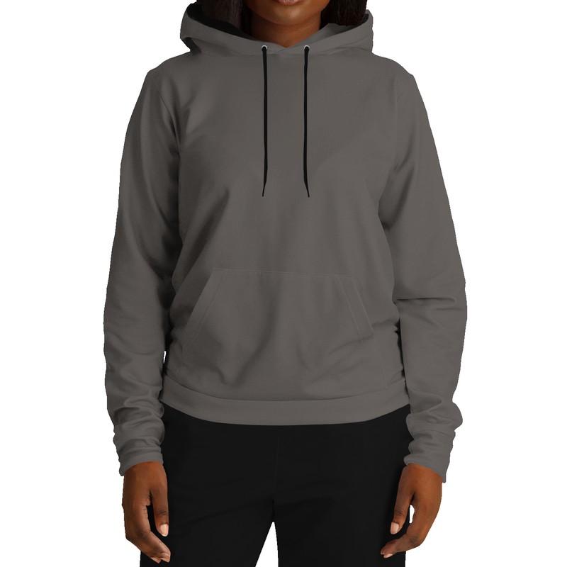 Dark Shaded Orange Brown Hoodie (C0M5Y10K80) - Woman Front