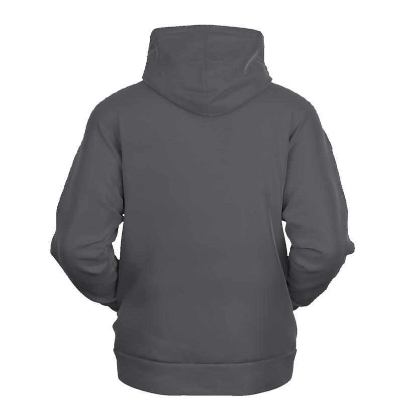 Dark Shaded Purple Gray Hoodie (C5M10Y0K80) - Ghost Back