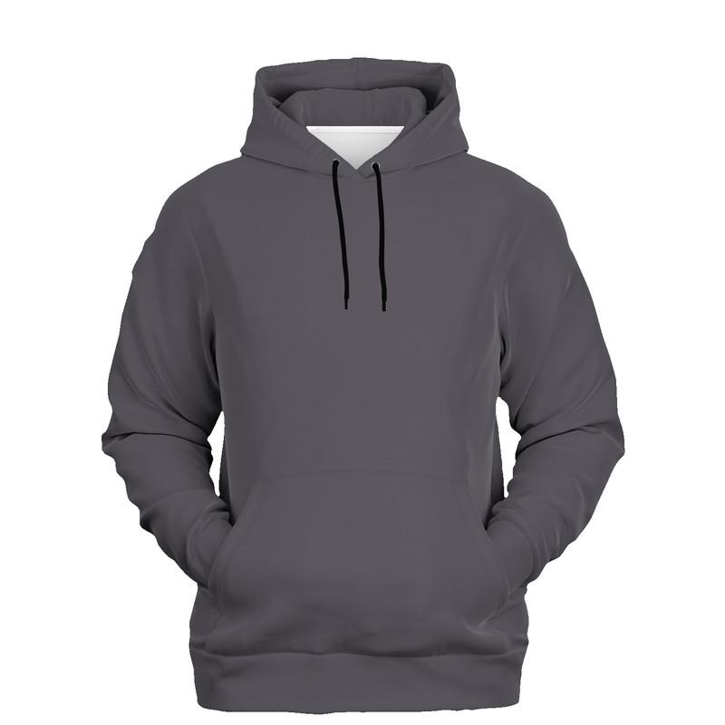 Dark Shaded Purple Gray Hoodie (C5M10Y0K80) - Ghost Front