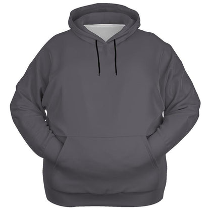 Dark Shaded Purple Gray Hoodie (C5M10Y0K80) - Ghost Front PLUS