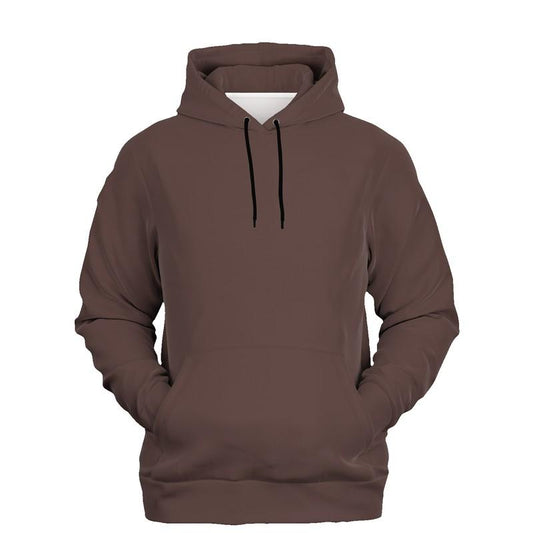 Dark Shaded Red Brown Hoodie (C0M30Y22K80) - Ghost Front