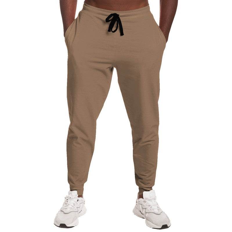 Dark Tan Joggers (O-FM-ME) - Man Front