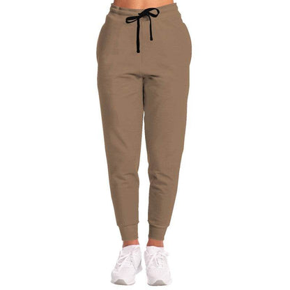 Dark Tan Joggers (O-FM-ME) - Woman Front