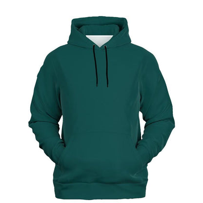 Dark Teal Hoodie (C60M0Y30K80) - Ghost Front