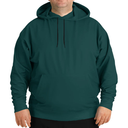 Dark Teal Hoodie PLUS (CBG2-MU-DE) - Man Front PLUS