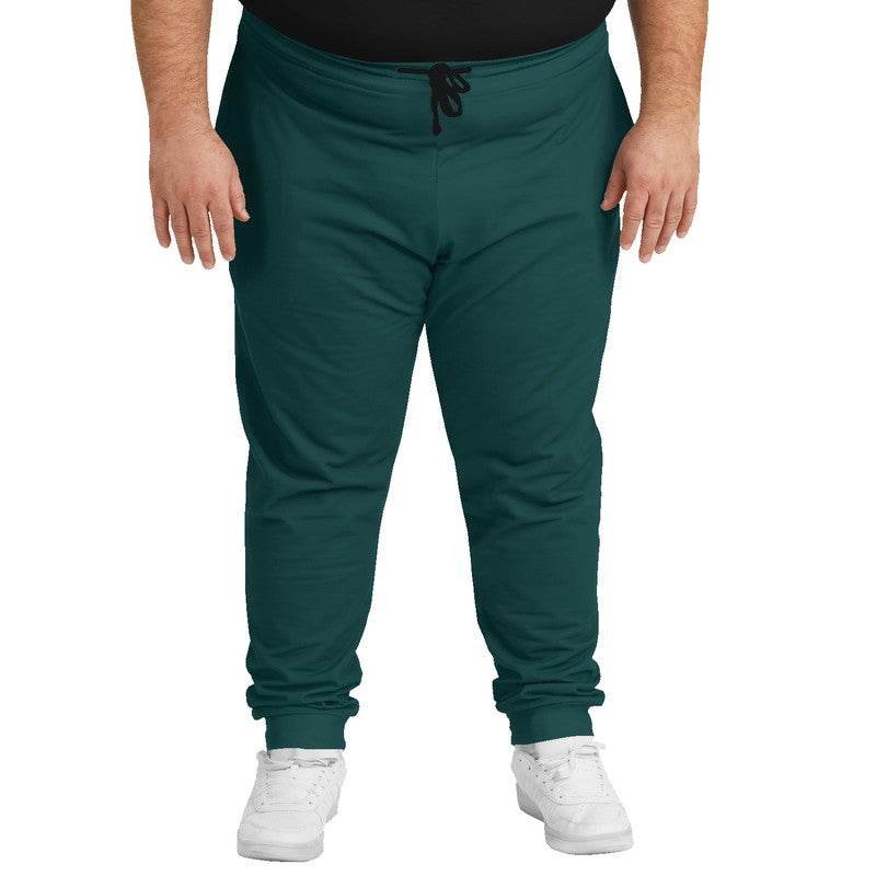 Dark Teal Joggers PLUS (CBG2-MU-DE) - Man Front PLUS