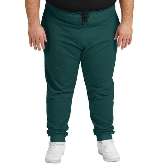Dark Teal Joggers PLUS (CBG2-MU-DE) - Man Front PLUS