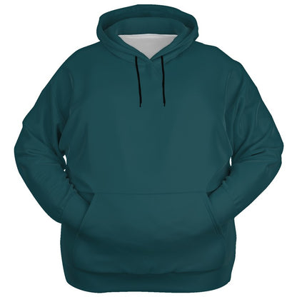 Dark Turquoise Hoodie PLUS (C-MU-DE) - Ghost Front PLUS