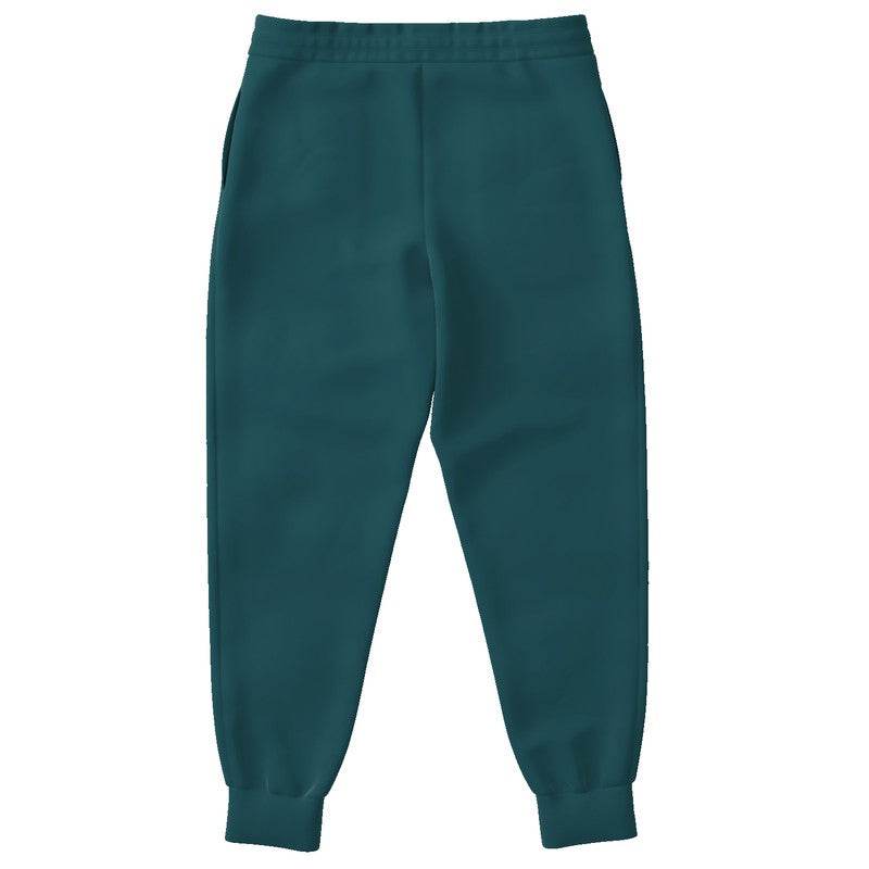 Dark Turquoise Joggers (C-MU-DE) - Back