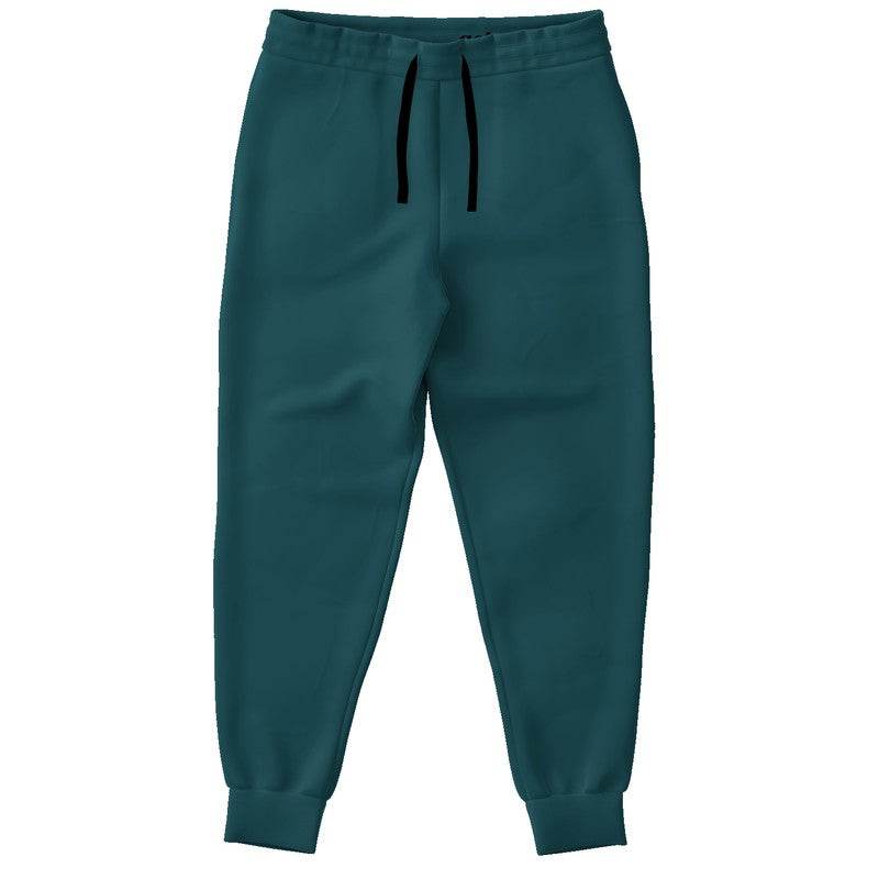 Dark Turquoise Joggers (C-MU-DE) - Front