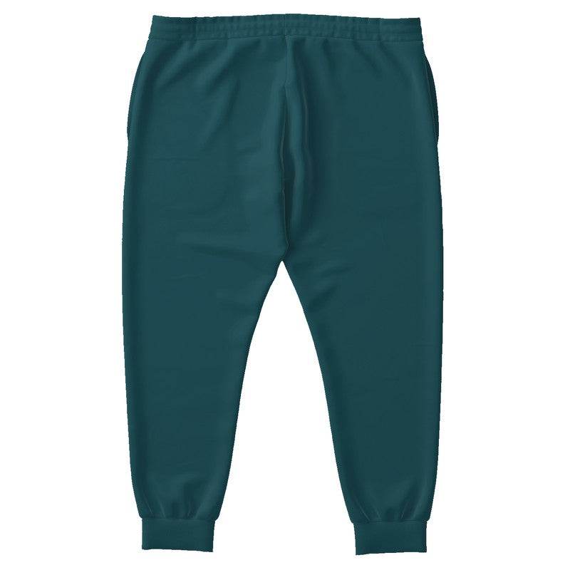 Dark Turquoise Joggers PLUS (C-MU-DE) - Back PLUS