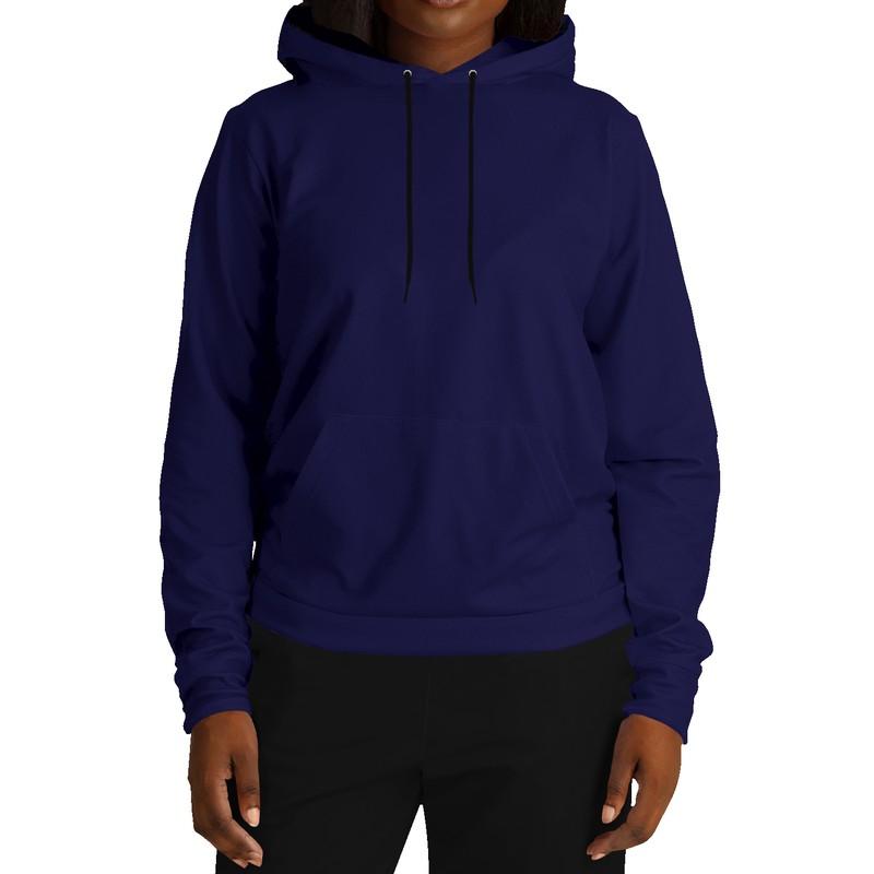 Dark Violet Hoodie (C88M100Y0K80) - Woman Front