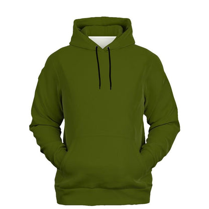 Dark Warm Green Hoodie (C25M0Y100K80) - Ghost Front