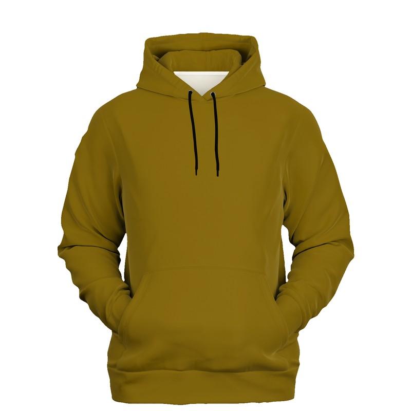 Dark Yellow Hoodie (C0M25Y100K60) - Ghost Front