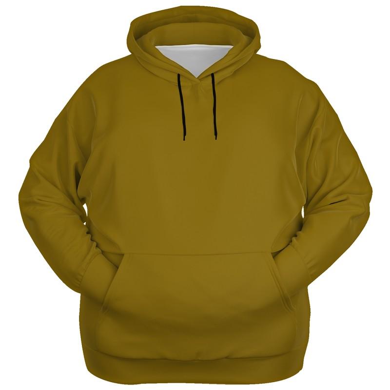 Dark Yellow Hoodie (C0M25Y100K60) - Ghost Front PLUS