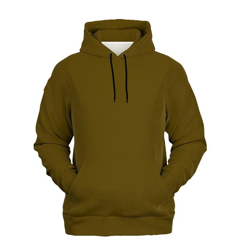 Dark Yellow Hoodie (C0M25Y100K80) - Ghost Front