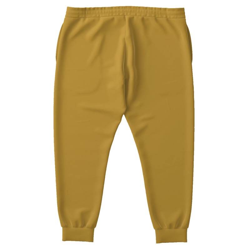 Dark Yellow Joggers PLUS (YO1-ME-MD) - Back PLUS