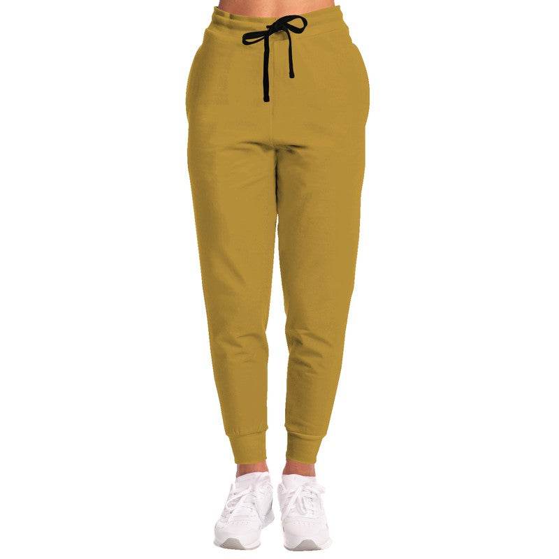 Dark Yellow Joggers (YO1-ME-MD) - Woman Front