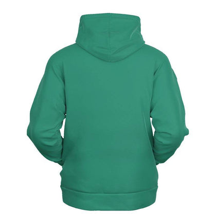 Deep Clear Blue-Green Hoodie (BGG1-CL-DE) - Ghost Back