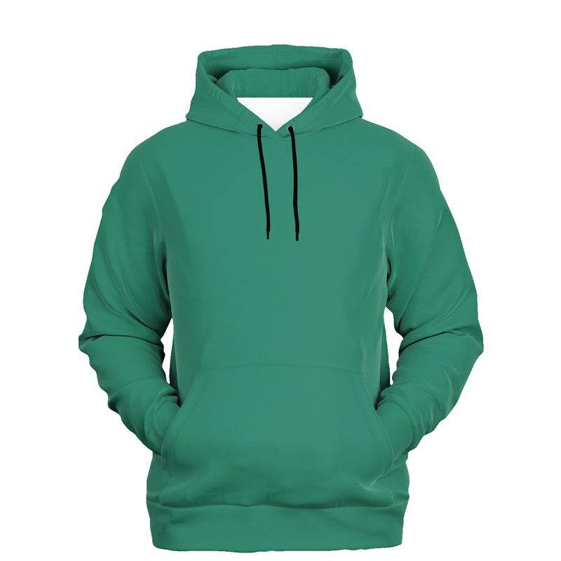Deep Clear Blue-Green Hoodie (BGG1-CL-DE) - Ghost Front