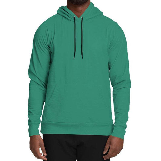 Deep Clear Blue-Green Hoodie (BGG1-CL-DE) - Man Front