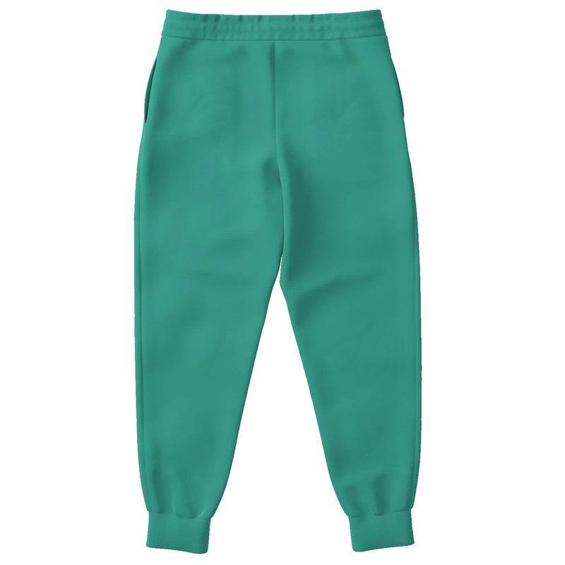 Deep Clear Blue-Green Joggers (BG-CL-DE) - Back