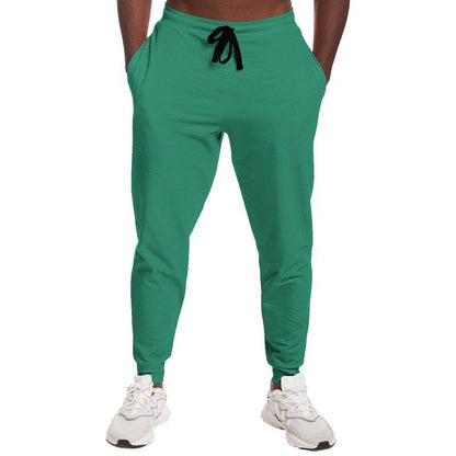 Deep Clear Blue-Green Joggers (BGG1-CL-DE) - Man Front