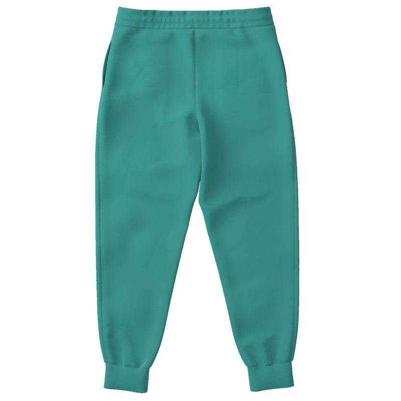 Deep Clear Blue-Green Joggers (CBG3-CL-DE) - Back