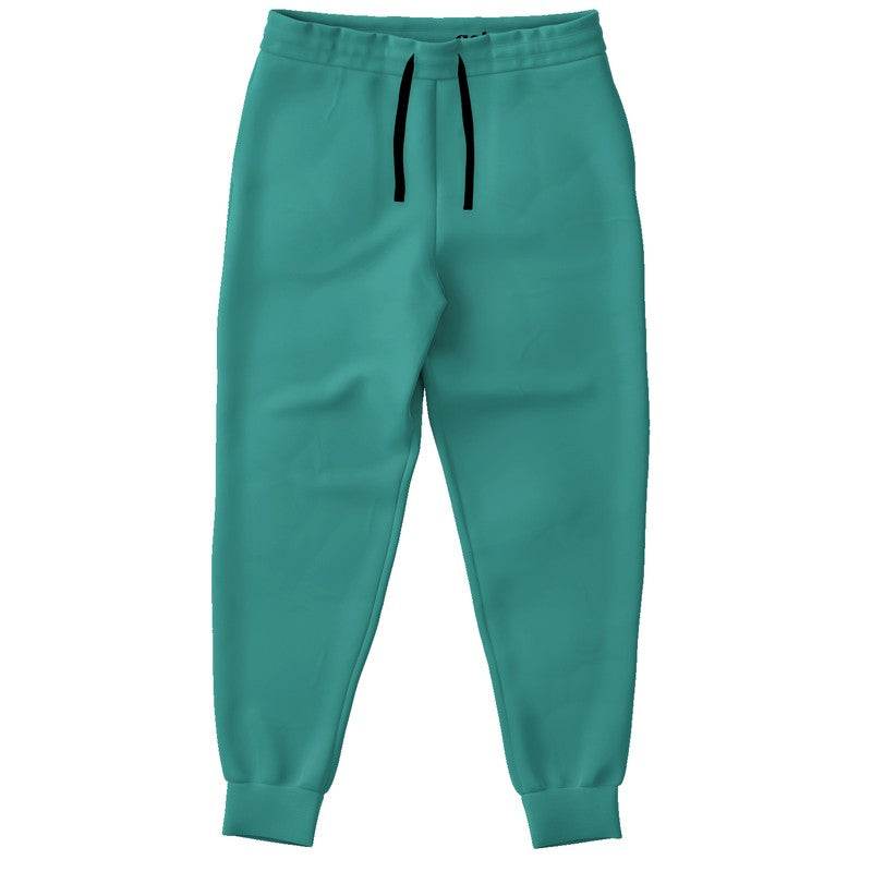 Deep Clear Blue-Green Joggers (CBG3-CL-DE) - Front