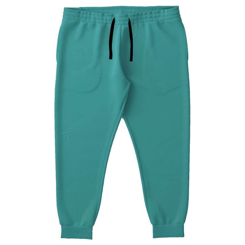 Deep Clear Blue-Green Joggers PLUS (CBG2-CL-DE) - Front PLUS