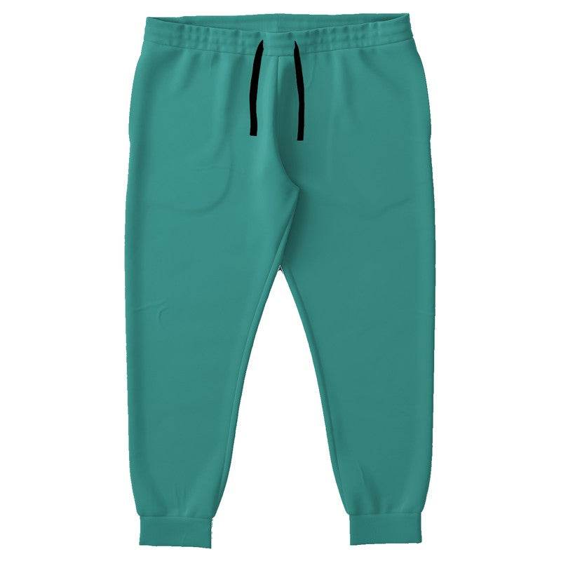 Deep Clear Blue-Green Joggers PLUS (CBG3-CL-DE) - Front PLUS