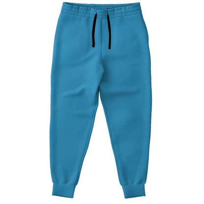 Deep Clear Cyan Joggers (BC1-CL-DE) - Front