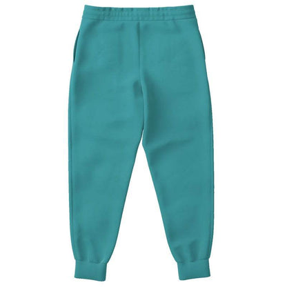 Deep Clear Cyan Joggers (CBG1-CL-DE) - Back