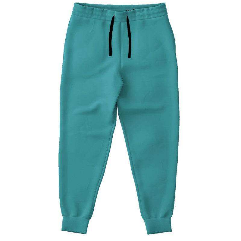 Deep Clear Cyan Joggers (CBG1-CL-DE) - Front