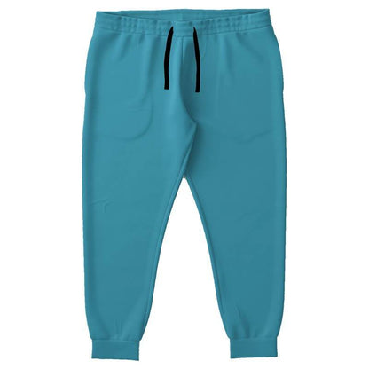 Deep Clear Cyan Joggers PLUS (BC3-CL-DE) - Front PLUS