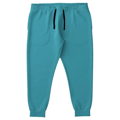Deep Clear Cyan Joggers PLUS (C-CL-DE) - Front PLUS