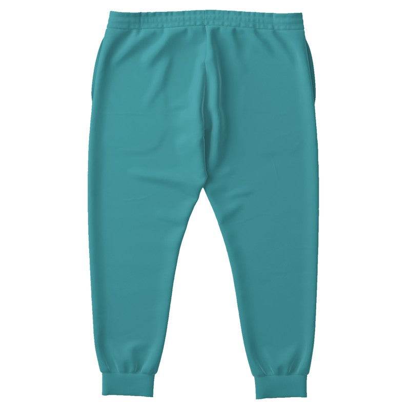 Deep Clear Cyan Joggers PLUS (CBG1-CL-DE) - Back PLUS